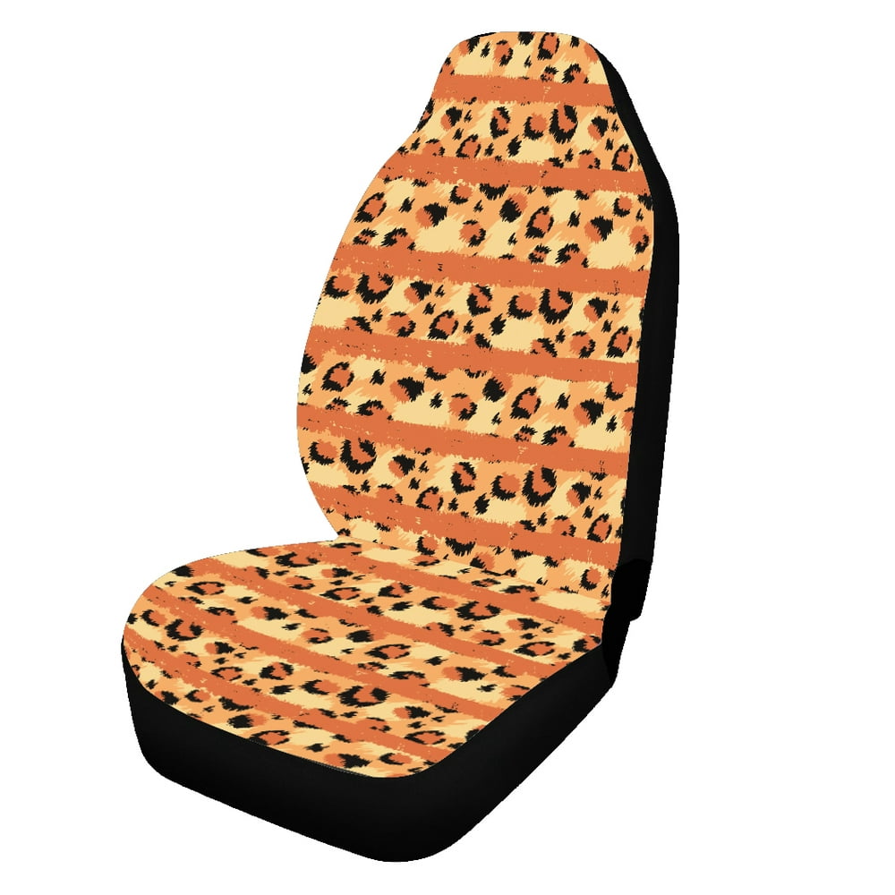 1 PCS Printed Auto Seat Cover,Car Bucket Front Seats Protector Cushions