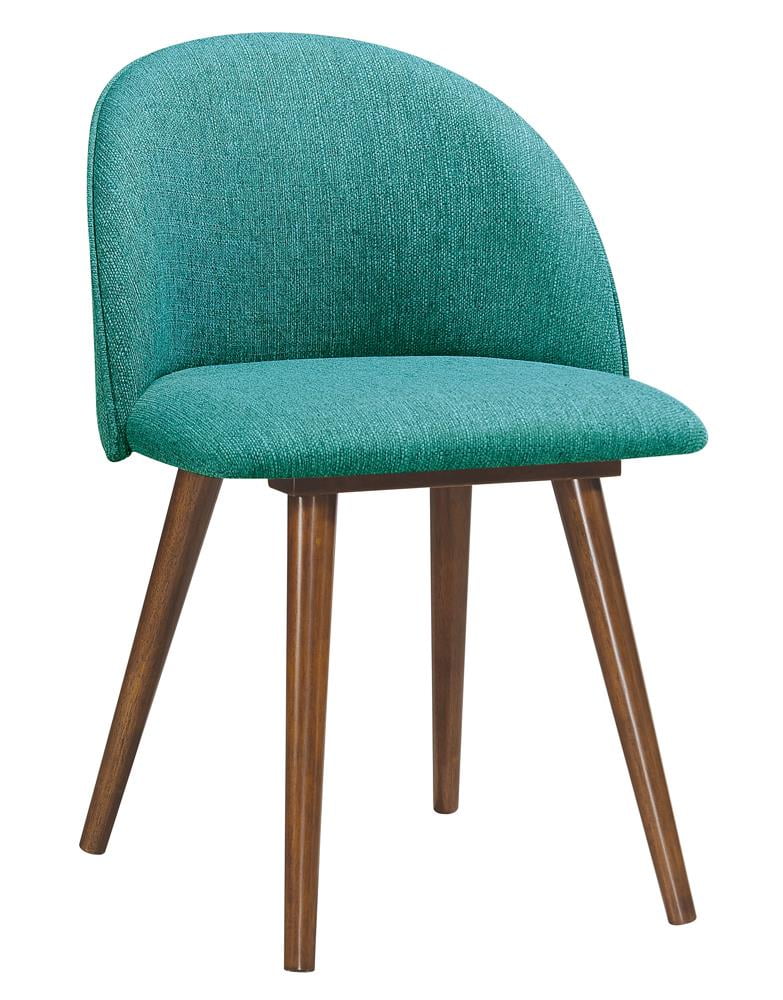 Upholstered Dining Chairs Teal (Set of 2)