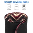 thumbnail image 3 of Long Mouse Pads for Desk,Red Geometric Striped Pattern Desk Mats on Top Of Desks, Desk Mouse Pad Extra Large with 3mm Non-Slip Base and Stitched Edge for Gaming,Office,Work,Home 47.3"x23.6", 3 of 6