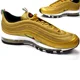 thumbnail image 4 of Ni - ke NWT Ni - ke Air Max 97 IT Gold ITALY Flag Sneakers 2018 Mens 4.5 Womens 6 AUTHENTIC, 4 of 5