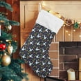 thumbnail image 7 of SKYSONIC Cartoon Bunny Flower Blue Christmas Stockings 2PCS,Big Xmas Stockings Gift Decorations and Party Supplies,Used for Fireplace Decoration Socks Christmas Tree Decoration, 7 of 7