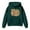 Dark Green, variant on WOYY Toddler Boys 100 Days Of School Hoodie Long Sleeve Hooded Sweatshirt, Sizes 2-3T