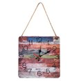 thumbnail image 2 of Hanging Clock,Wall Clock Industrial Style Home Clock Decoration Clock Top of the Line, 2 of 14