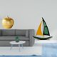 thumbnail image 2 of Figura de fruta de resina, escultura de arte moderno para mesa, estantería, comedor, dormitorio, oficina, de hierro, decoración Feng Shui, cole, 2 of 8