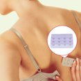 thumbnail image 4 of Extension Strap Bra Extenders Buckle 4 Hook Breathable Practical Accessories Adjustable Replacement 3 Rows Underwear white purple, 4 of 5
