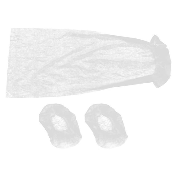 LEORX Leorx Disposable Car and Airplane Seat Covers White Nonwoven for Decoration 1Set