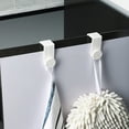 thumbnail image 4 of ERTUTUYI Door Door Hook Hook Kitchen Seamless Type Bathrooms 2PCS Punching Back Housekeeping & Organizers, 4 of 6