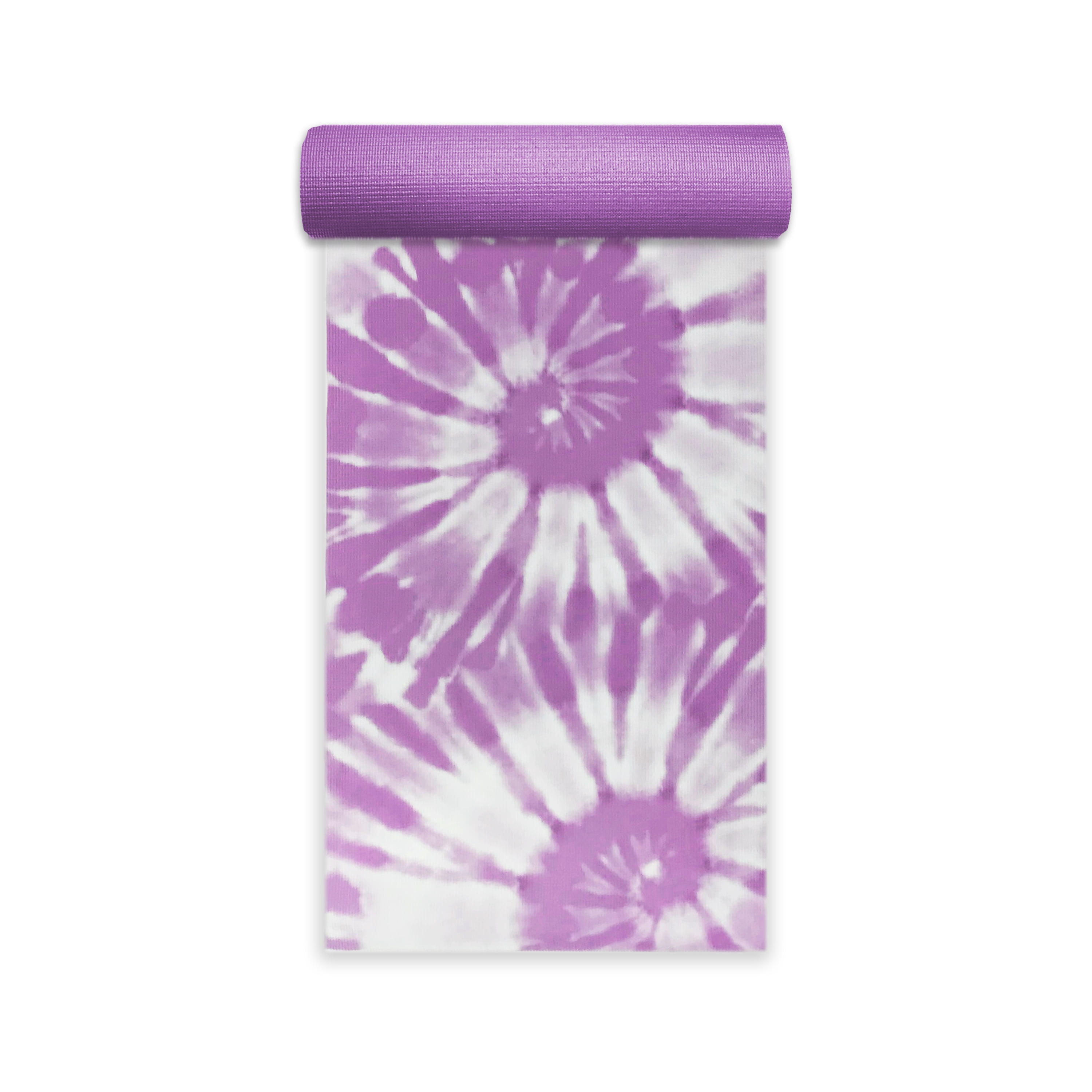 Oak and Reed Printed Yoga Mat, Purple TyeDye, 4mm