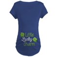 thumbnail image 1 of CafePress - Little Lucky Charm Maternity Dark T Shirt - Maternity Dark T-Shirt, 1 of 1