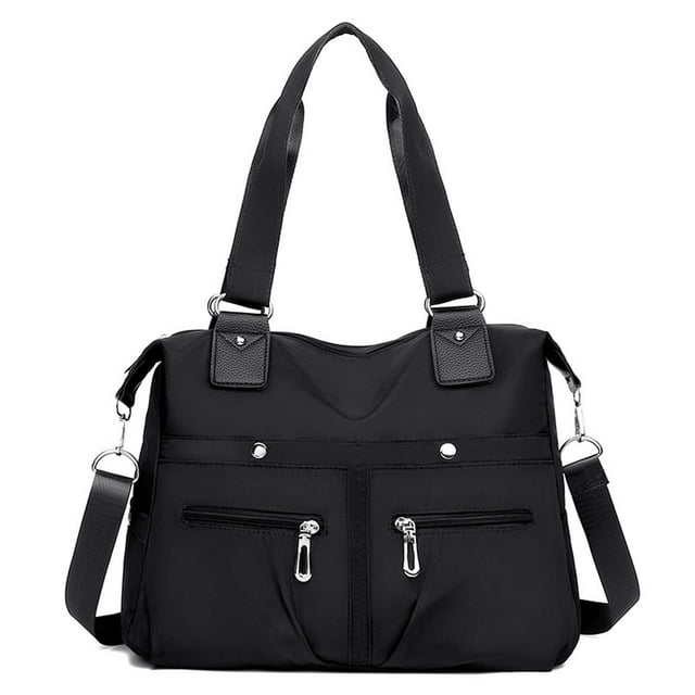 Large Capacity Multi Pocket Nylon Shoulder Bag Large Capacity Travel BackpackNylon Cloth Multifunctional Bag Organizer