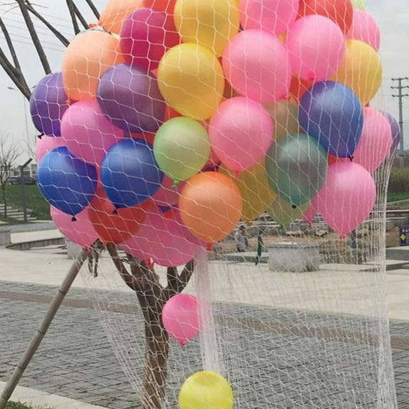 Tineasur Ballon Net Balloon Release Net White PP 2 Sets