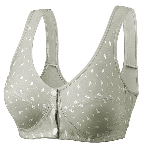 Gibobby Lenceria mujer sexy Transpirable Día Mujer Bralettes Plus Every Bra Szie Daily Push Ropa interior Up(Gris 36)