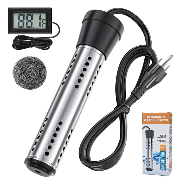 Calentador de agua de inmersión Dastminear 2000W 304 SS 5L 120V