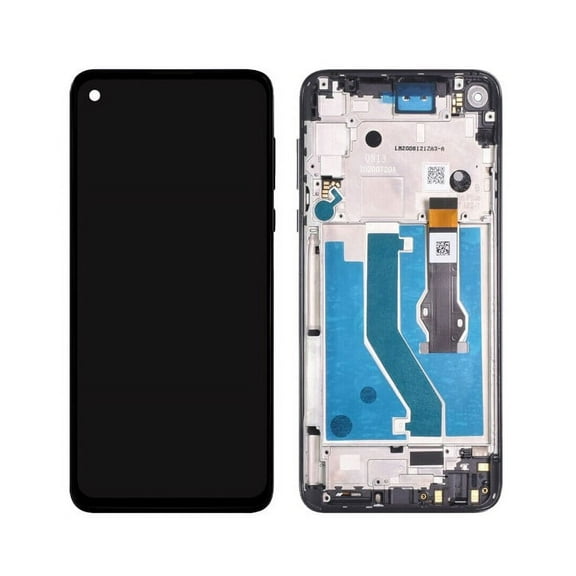 Replacement LCD Assembly With Frame Compatible For Motorola Moto G Stylus 6.4" (XT2043-4 / XT2043-5 / 2020) (Genuine OEM) (Mystic Indigo)