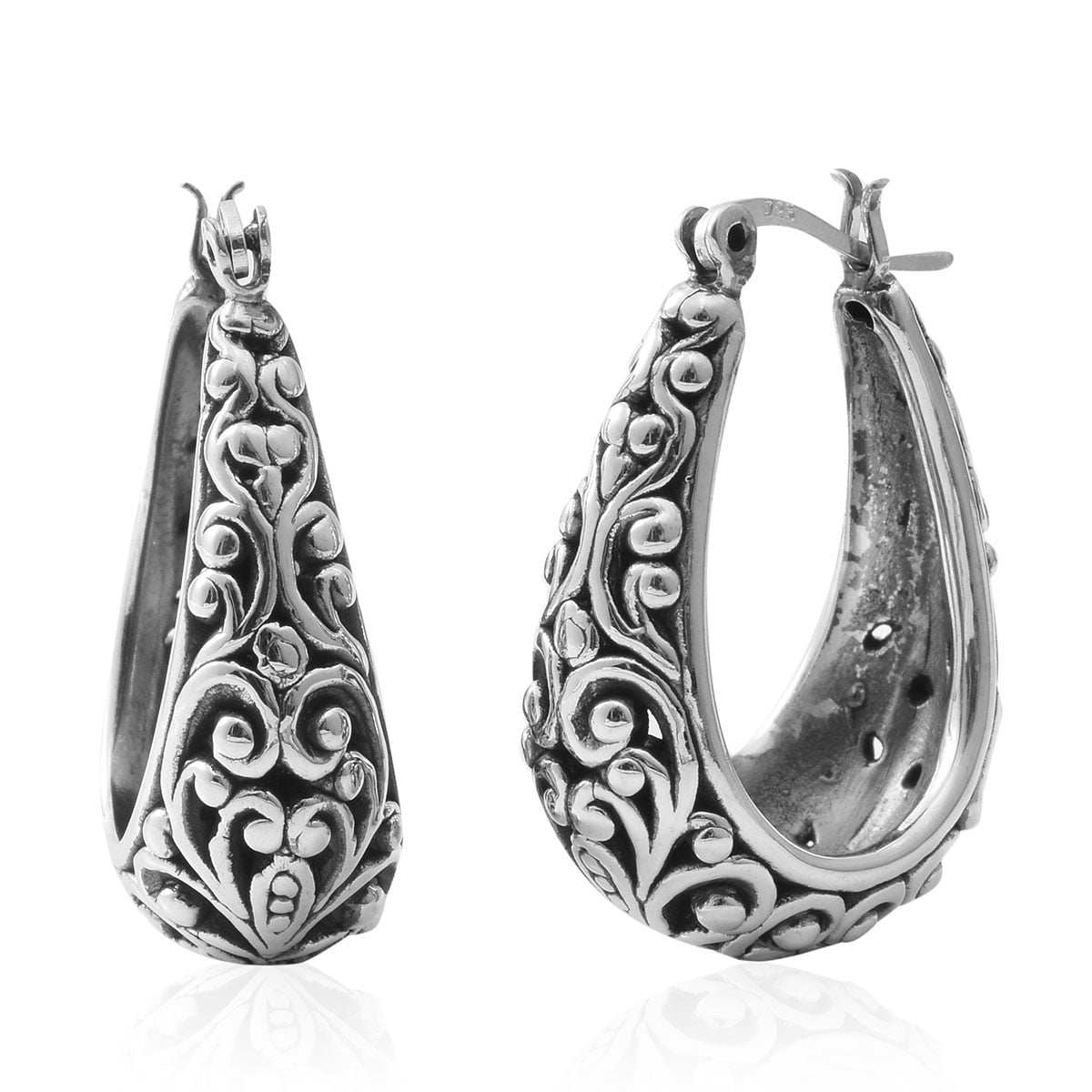 Women Fashion Elegant Style Big Heart Shape Hoop Earrings Jewelry Lady Gift LC