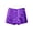 Purple, variant on YEAHDOR Kids Girls Allover Sparkly Sequins Dance Shorts Shiny Jazz Hip Hop Performance Costume