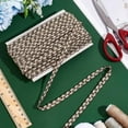 thumbnail image 3 of 21 Yards Gimp Braid Trim 10mm Cord Filigree Polyester Lace Ribbon Woven Fabric Trim Lace Trim Upholstery Trim for Costume DIY Crafts Sewing Jewelry Making Home Decoration, 3 of 9
