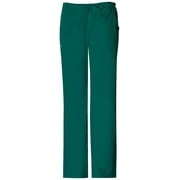 Cherokee Luxe Women Scrubs Pant Low Rise Straight Leg Drawstring Plus Size 1066, 5XL, Hunter