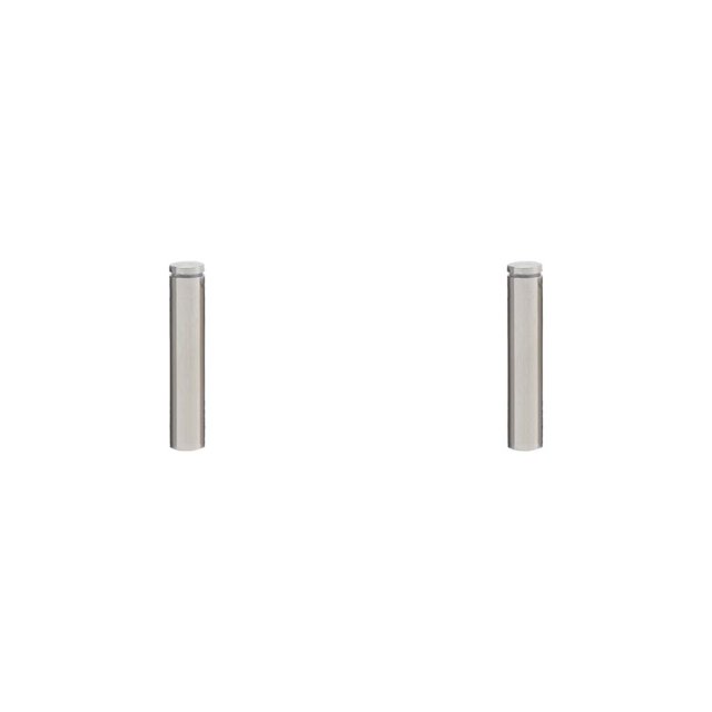 Speravity Tornillo de publicidad Separador de vidrio Espejo Clavo Tuerca Perno Soporte para colgar en la pared Gran capacidad de carga para placa acrílica 19x150mm 2piezas Speravity CBP349915