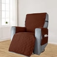 thumbnail image 2 of Water Resistant Recliner Sofa Cover, Solid Color Furniture Protector With Thick Quilted Material Oversized, 2 of 5