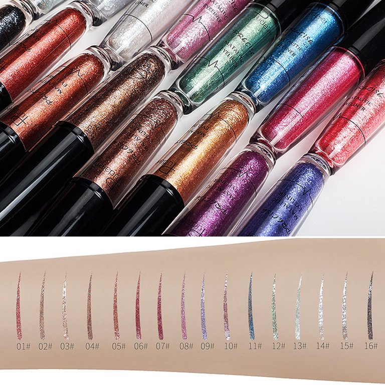 Decor Store Glitter Liquid Eyeliner Shiny Eye Makeup Cosmetic Women Beauty  Tool Gift 