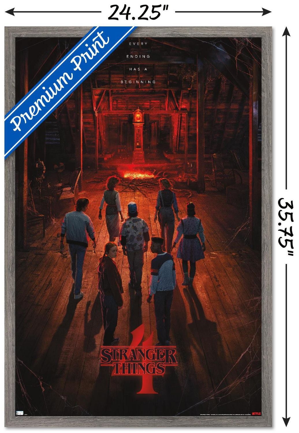 Netflix Stranger Things : Saison 4 - Creel House Teaser One Sheet