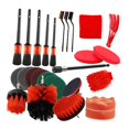 thumbnail image 3 of Kit de detalles para Interior y Exterior de coche, 26 Uds., accesorios para rejillas de ventilación, cepillo de detalle de cepillo de taladro, 3 of 8