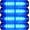 Blue, variant on Emergency Strobe Lights, LED Ultra Slim Strobe 4.4-Inch 4Pack 10LED Strobe Warning Light 12V/24V Strobe Lights for Truck Off Road Vehicle ATVs Motorcycles