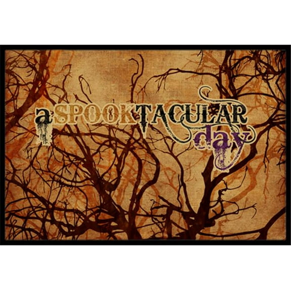 18 x 27 in. A Spook Tacular Day Halloween Indoor Or Outdoor Mat
