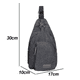 thumbnail image 2 of Mochila bandolera de lona para senderismo, mochila para hombres y mujeres, viajes en bicicleta al aire libre, 2 of 5