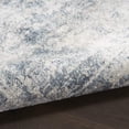 thumbnail image 5 of HomeRoots 521730 12 ft. Blue Oriental Power Loom Distressed Washable Runner Rug, 5 of 8