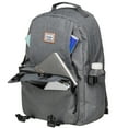 thumbnail image 3 of KAUKKO Mochila elegante para computadora portátil, mochila multipropósito, 18.49L (21 gris) KAUKKO KS21-Grey, 3 of 5