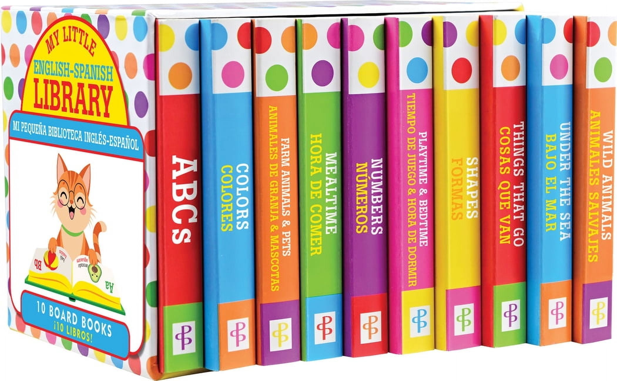 Mike Alfaro, Kids Bilingual Library, 10 Book Set, Spanish English