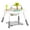 Lime, variant on Dream On Me Lightweight & Convertible Curio Sit N Seek Activity Center, Grey