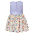 thumbnail image 2 of Richie House Girls' Dress With Flower Printed Bottom Skirt RH1657, 2 of 2
