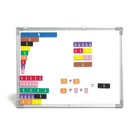 UPC: 0819852011009 | LEARNING ADVANTAGE Magnetic Fraction Tiles 7699