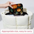 thumbnail image 6 of Thanksgiving Pumpkin Leaves Portable Velvet Earring Organizer with Removable Compartment, Necklace Holder, Jewelry Organizer, and Decorative Gift Box, 6 of 7