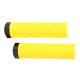 thumbnail image 4 of Paquete de 2 puños para manillar de bicicleta de montaña con tapas para los extremos : anillo de bloqueo único Amarillo kusrkot Cubiertas para manillar de bicicleta, 4 of 5