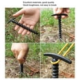 thumbnail image 3 of Estacas De Plástico Para Tiendas De Campaña, 10 Estacas De 5,7 Pulgadas En Forma De T Para Tiendas De Campaña Estacas De Jardín Fáciles De Usar Para Toldos, Camping Y, 3 of 7