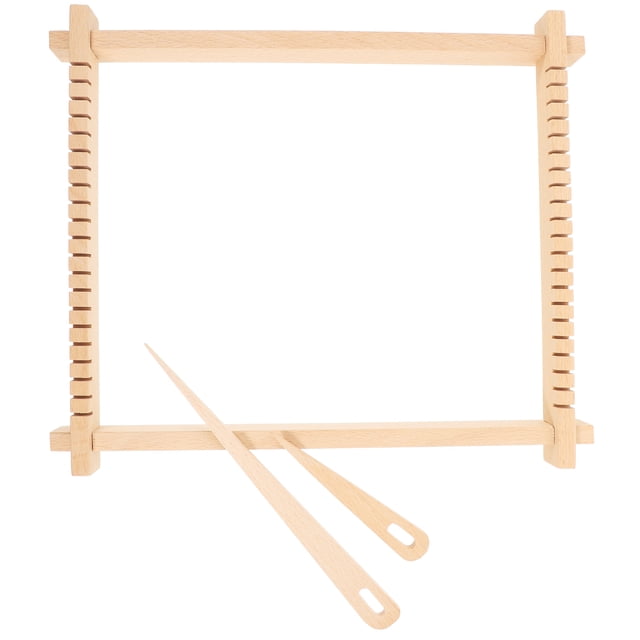 KAKOWELY wooden frame weaving 1 Set Of Wooden Frame Weaving Tablet Weaving Beginner Creative Weaving Toy Weaving Loom For Adults Weaving Toy For Diy Funny Weaving Machine