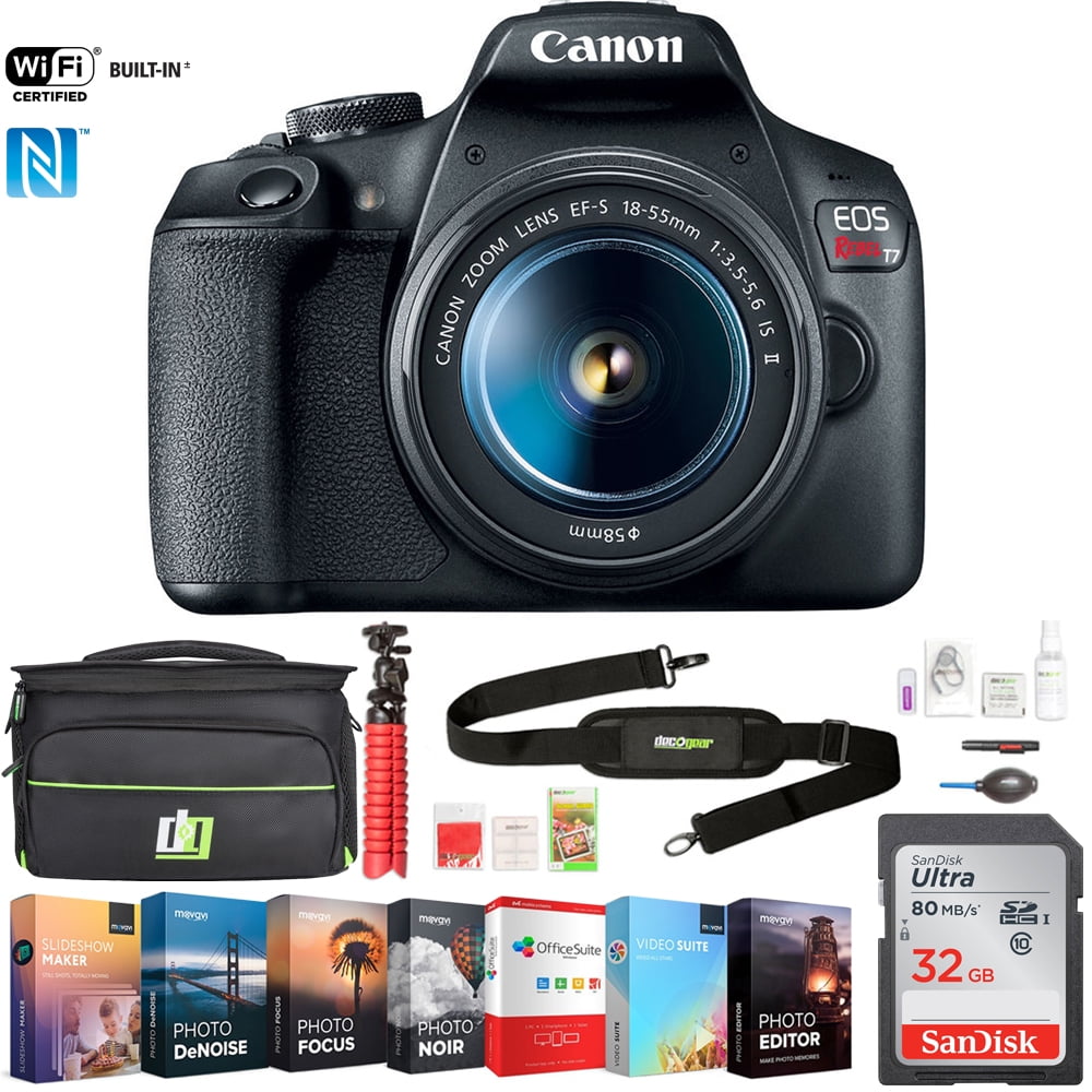 rebel t7 video specs