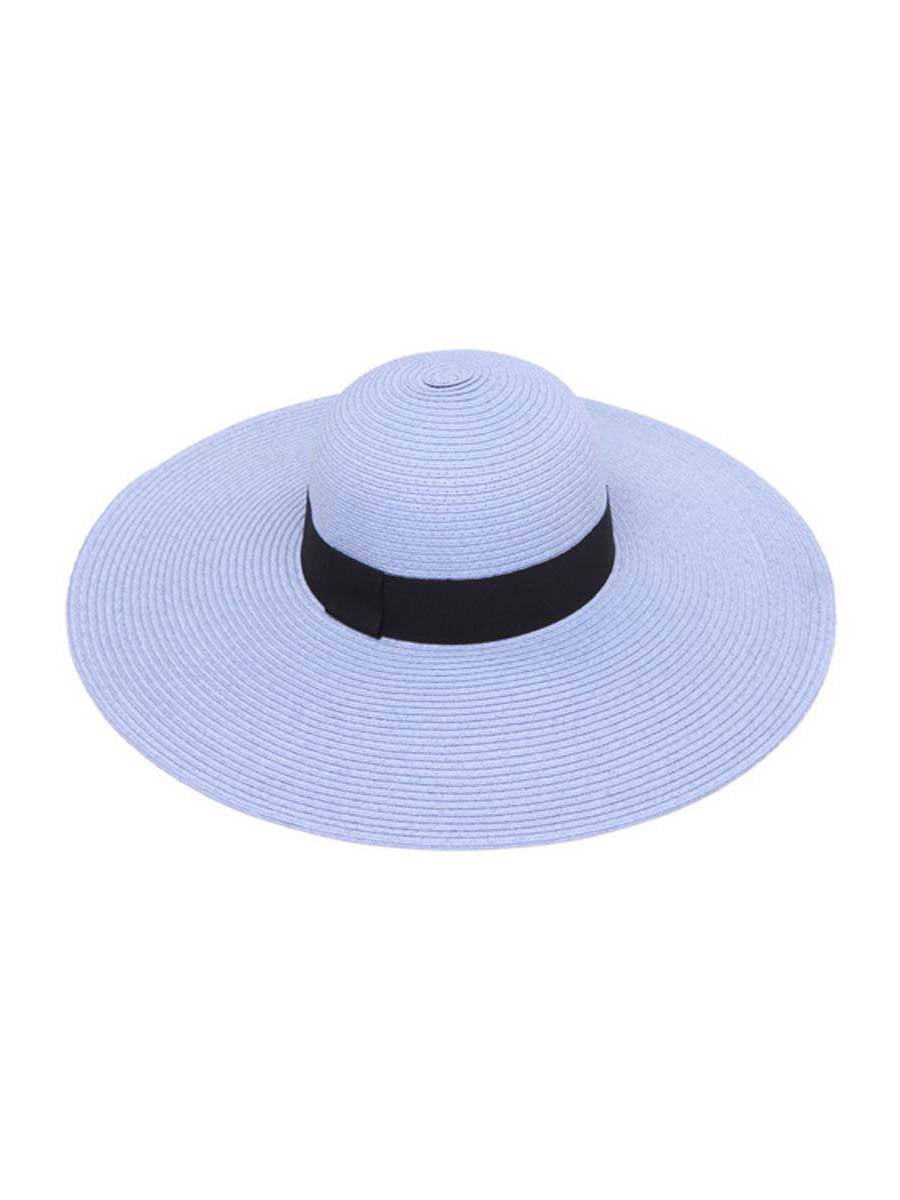 wide brim sun hat black