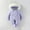 Purple, variant on Baby Winter Snowsuit Toddler Fleece Romper Hooded Jumpsuit Infant Boys Girls Warm Zipper Outerwear with Gloves Pink 12-18 Months