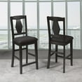 thumbnail image 1 of Grace Pub Dining Chairs in Dark Grey(Set of 2), 1 of 2