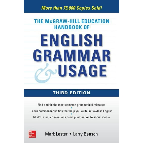 McGraw-Hill Education Handbook of English Grammar & Usage, (Paperback)