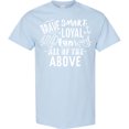 thumbnail image 3 of Inktastic Brave Smart Loyal Kind Fun Loved All of the Above T-Shirt, 3 of 5