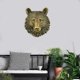 thumbnail image 4 of Cabeza de animales, busto en , escultura grande, cabeza de animales, decoración de pared, soportes de taxidermia y adornos artesanales Soportar Macarena Decoraciones de pared para el hogar, 4 of 8