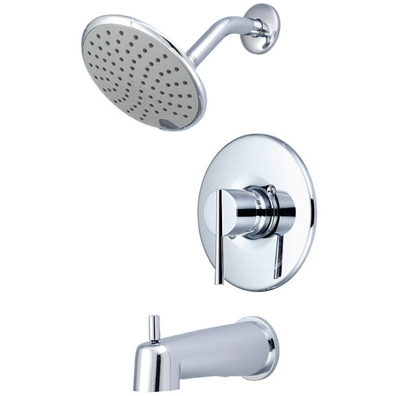 Pioneer Faucets T-2384 I2v Tub And Shower Trim Package - Chrome