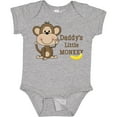thumbnail image 3 of Inktastic Daddy's Little Monkey Boys or Girls Baby Bodysuit, 3 of 5