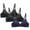 Navy, variant on Bigersell Breathable Push up Bras Pack for Women Trendy 3pcs Women's Bra Soild Wire Underwear Bra Everyday Small Cup Underwear Bralette Bra Style F-754 Navy L